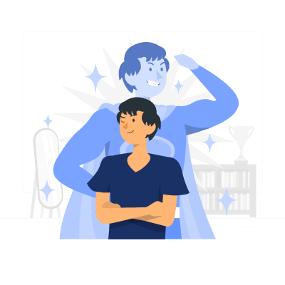 A completed quiz result with review notes